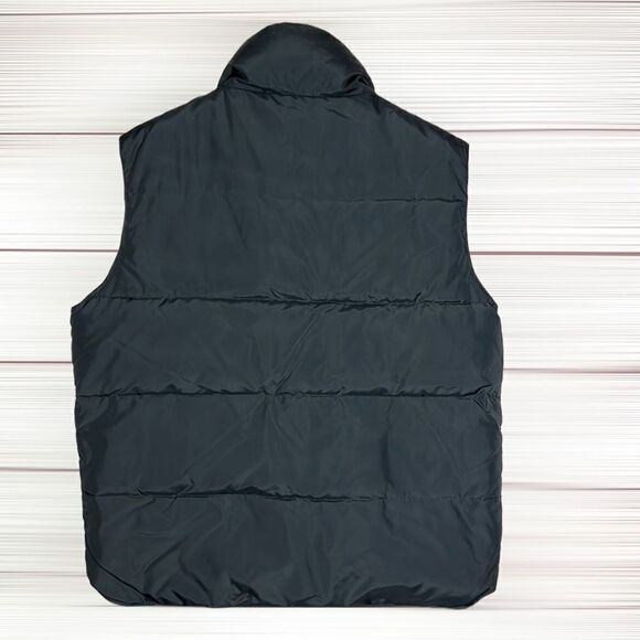 Springfield Free Festival Down /Feather Puffer Vest Black Yellow size L - Picture 5 of 11